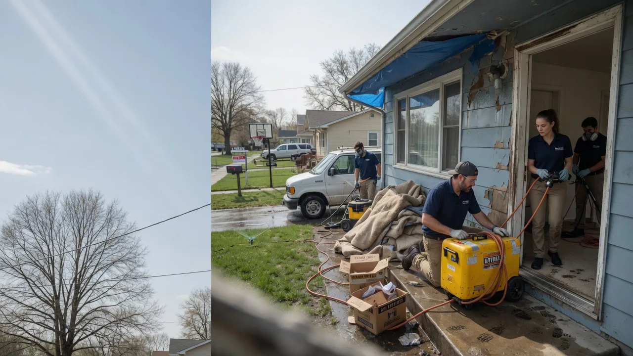 Basement Flood Cleanup in Diana, WV near me